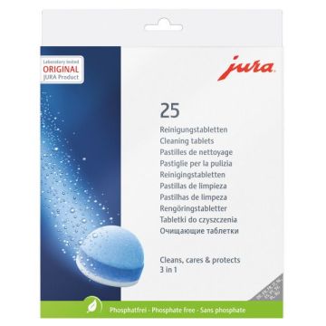 Jura reinigingstabletten 25 stuks