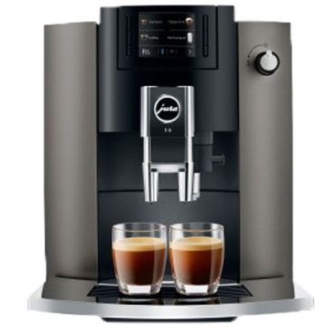 Jura E6 Dark Inox (EC) + Waardebon €50