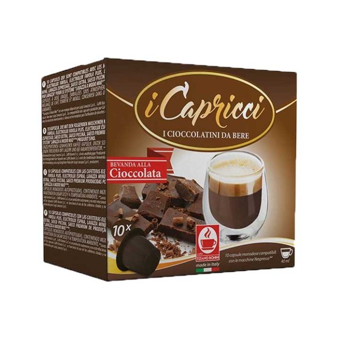 nationalisme Opnieuw schieten Zwijgend Caffè Bonini chocolade capsules voor nespresso (10st ) online kopen? |  DeKoffieboon.be