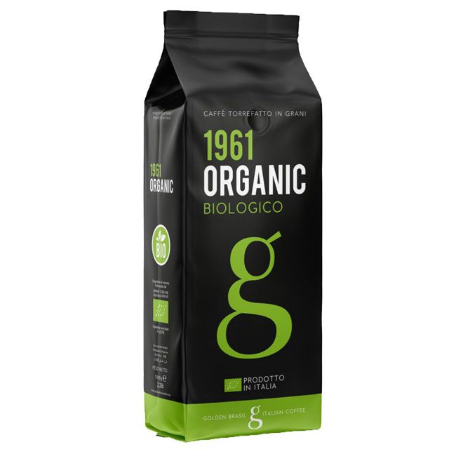 Golden Brasil Koffiebonen 1961 Organic Blend (1kg)