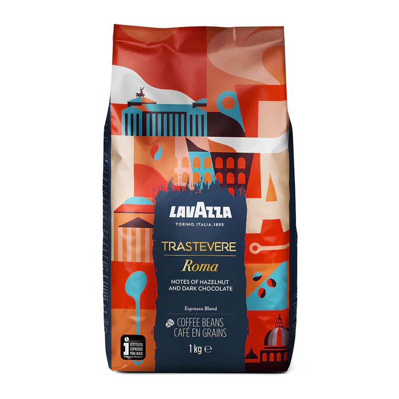 Lavazza Koffiebonen Trastevere Roma (1kg)