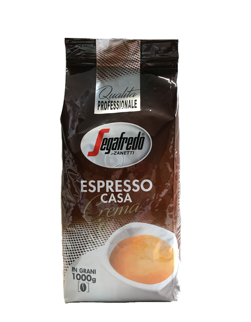 Segafredo koffiebonen espresso CASA crema (1kg)